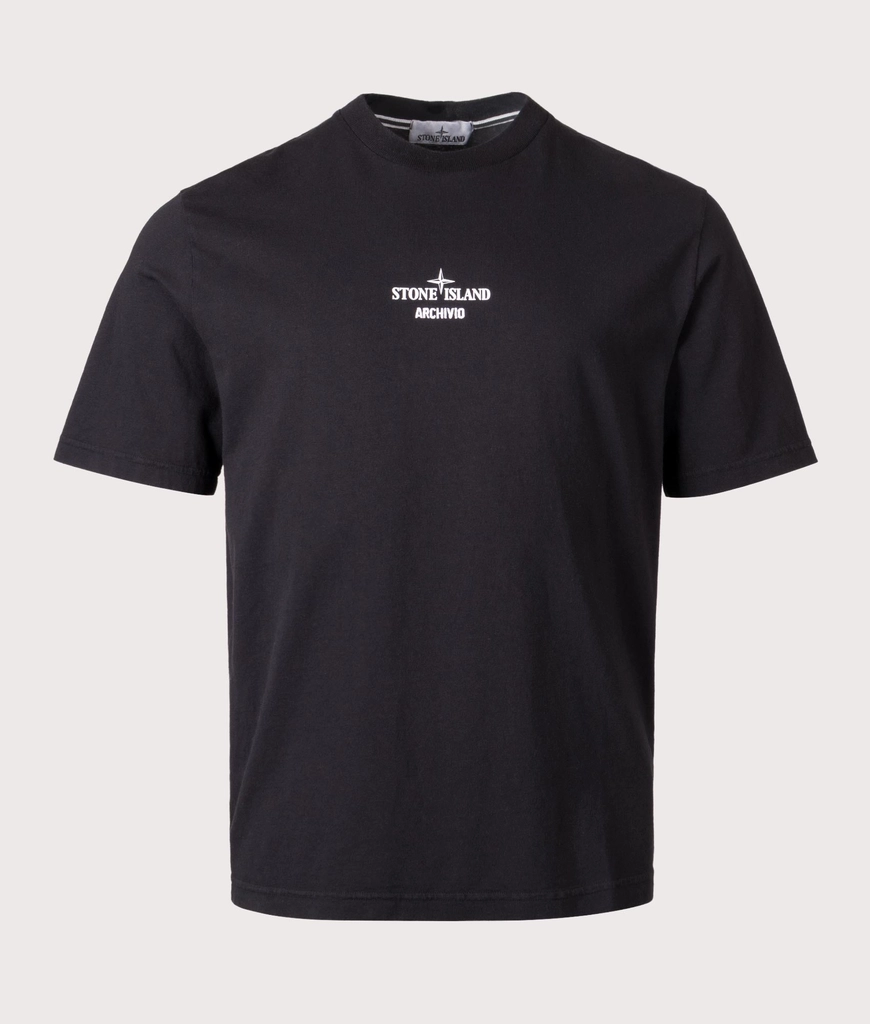 Stone Island Mens Organic Cotton Archivio T-Shirt